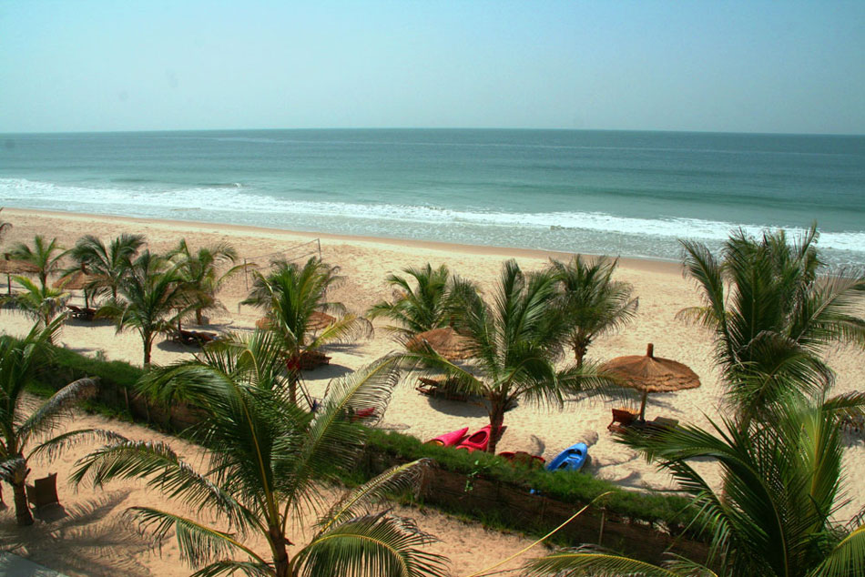 Hotel vue sur la plage